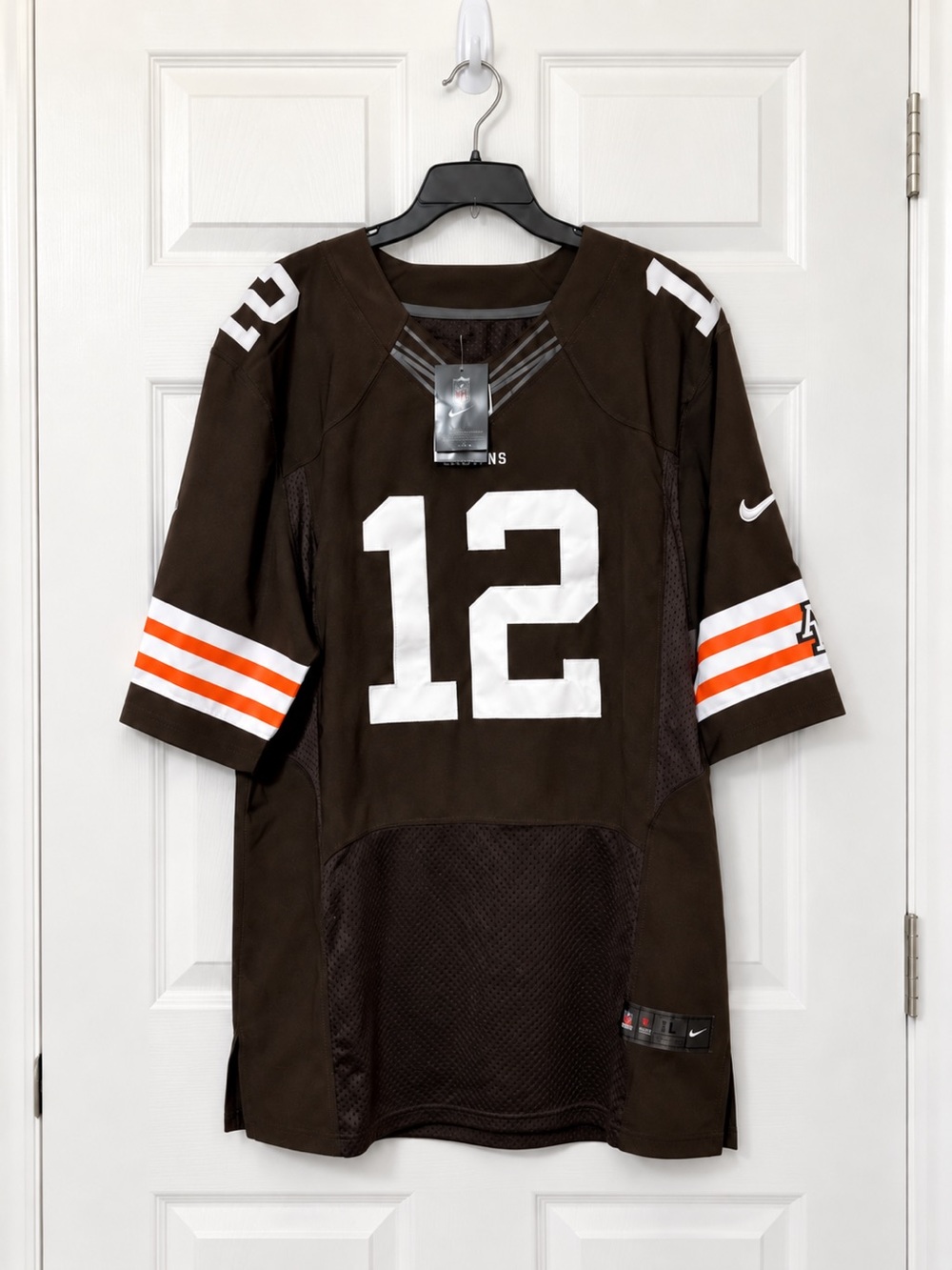 Nike Cleveland Browns Colt McCoy #12 Football Jersey.